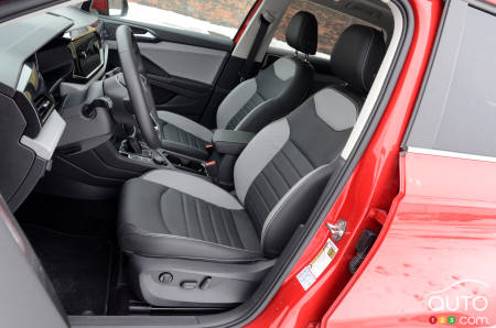 Volkswagen Taos, sièges